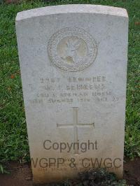 Dar Es Salaam War Cemetery - Behrens, W J